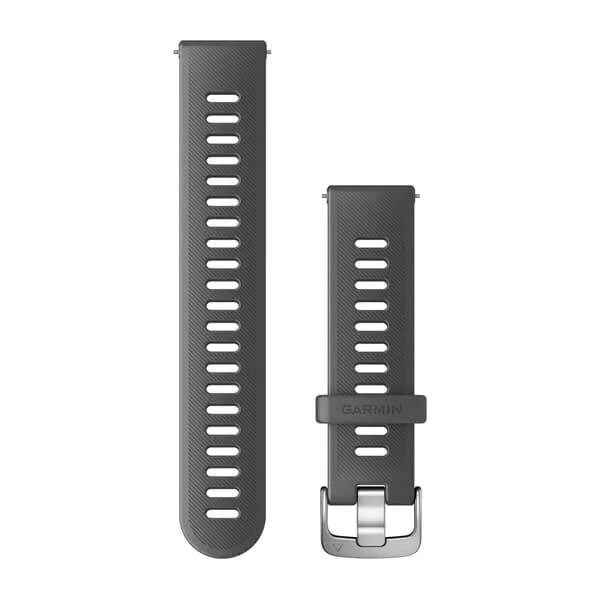 Bracelet à dégagement rapide (20 mm) Gris Monterra pour  Garmin Venu 2 
