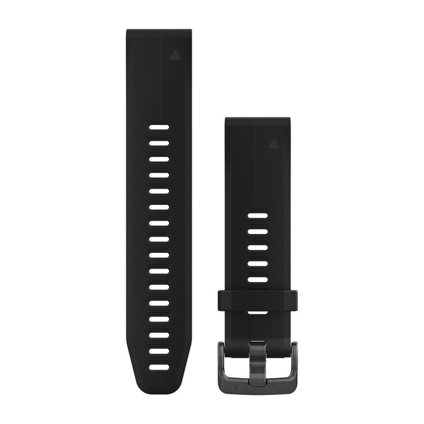Bracelet QuickFit - 20mm - Silicone noir