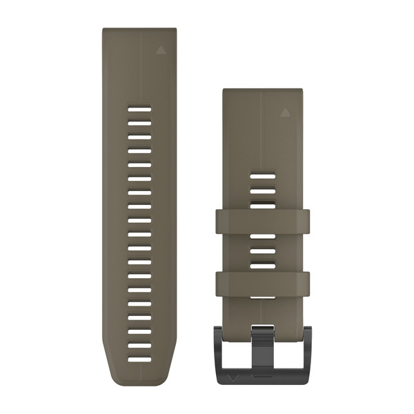 Bracelet QuickFit - 26mm - Silicone Brun Coyote pour  Tactix Delta 