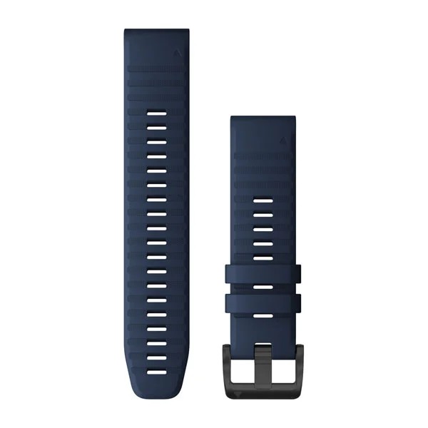 Bracelet QuickFit - 22mm Silicone bleu Captain pour  fenix 7 