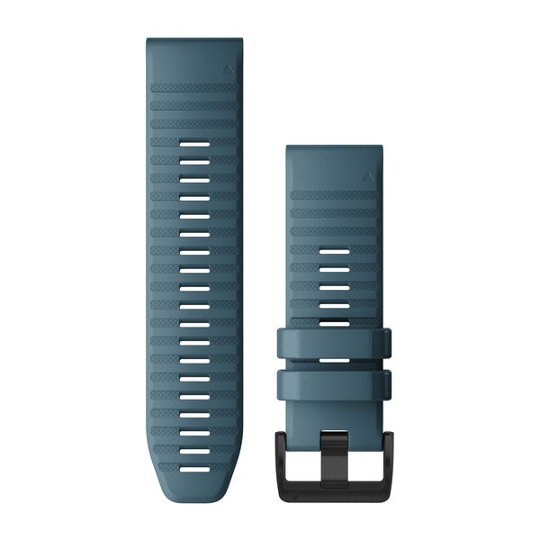 Bracelet QuickFit - 26mm Silicone bleu lagon  pour  Garmin fenix 6X 