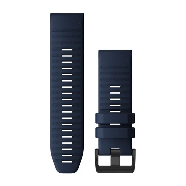 Bracelet QuickFit - 26mm Silicone bleu Captain pour  fenix 7X 