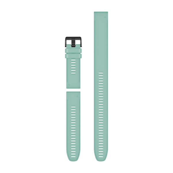 Bracelet de montre QuickFit 26 - Silicone menthe (3 pièces) pour  Montre Garmin Enduro 