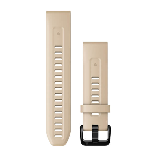 Bracelet QuickFit - 20mm - Silicone écru  pour  Garmin Instinct 2 