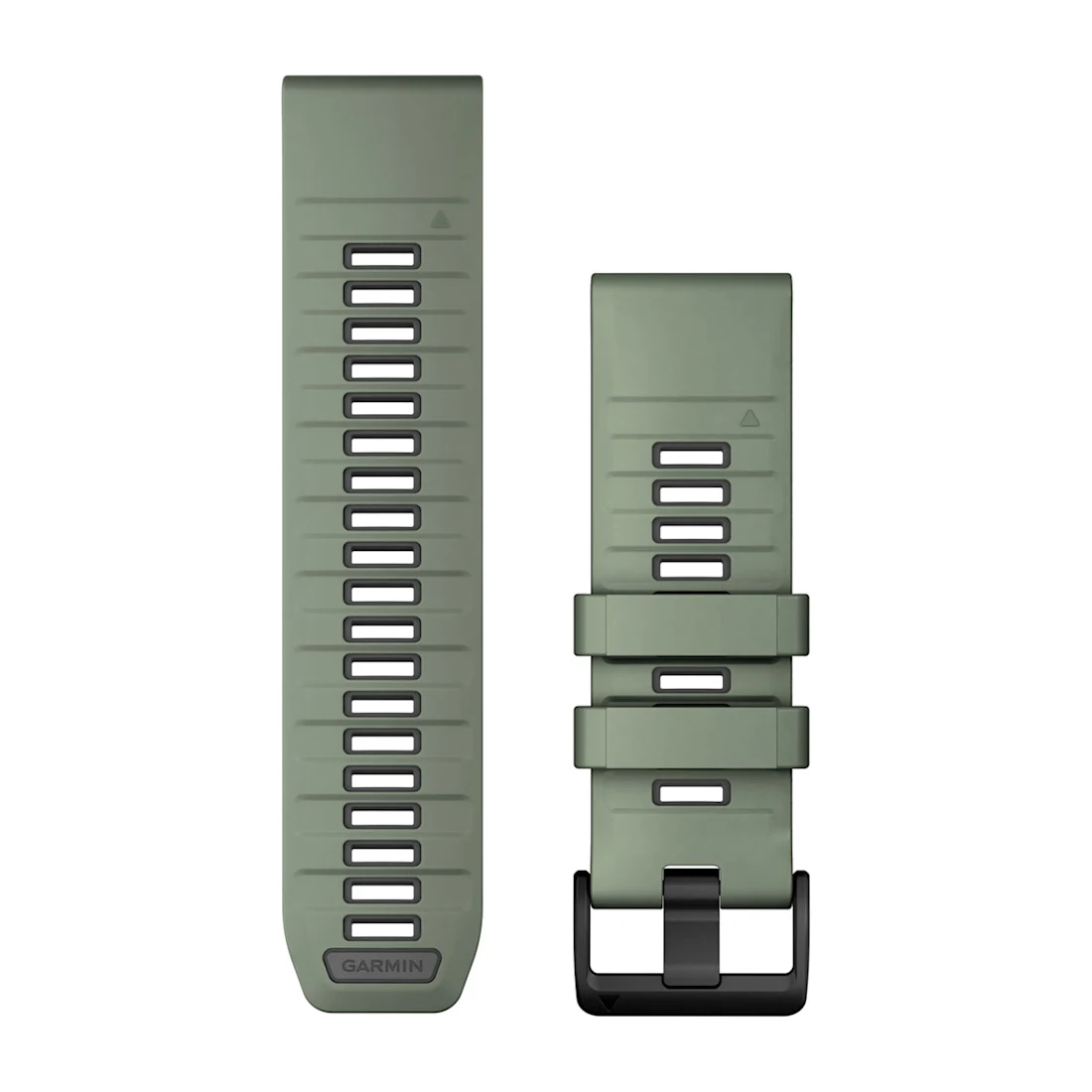 Bracelet Garmin QuickFit pour  Fenix 9 - 51mm , 26mm, Silicone saule/graphite