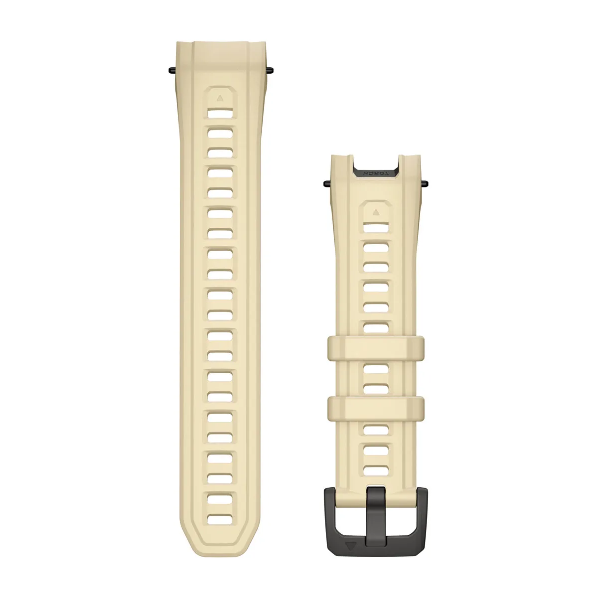 Bracelets de montre 22 mm Silicone sable pour  Garmin Instinct 3 Solar 45mm 