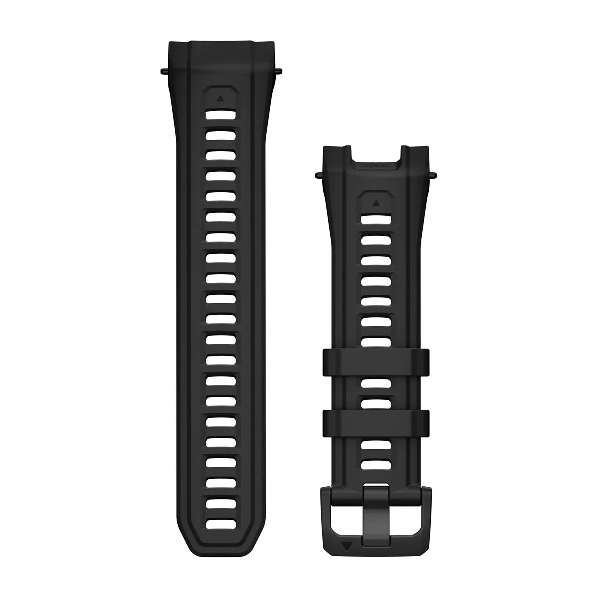 Bracelets de montre 26 mm Silicone noir  pour  Garmin Instinct 3 AMOLED 50mm Tactical Edition 
