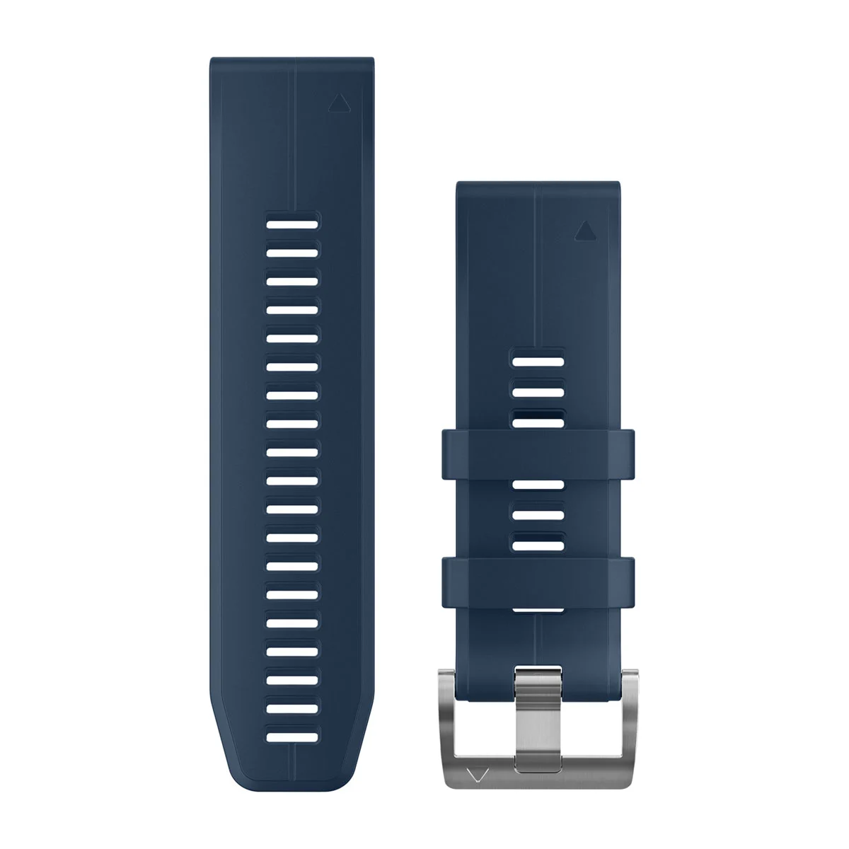 Bracelets de montre QuickFit 26  Silicone bleu Captain pour  fenix 8 Pro - 51 mm, AMOLED 