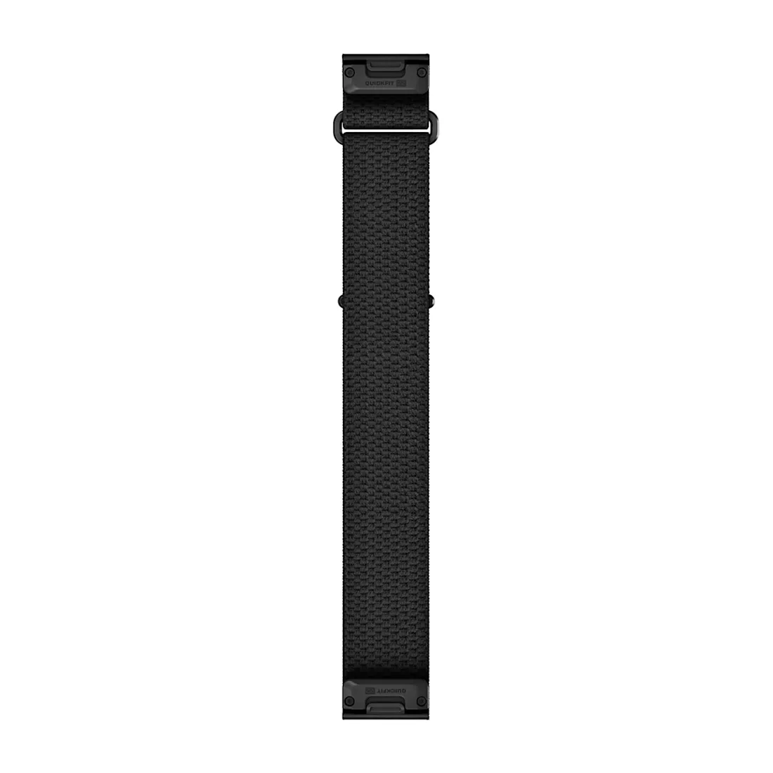 Bracelets de montre QuickFit 22mm, Court, tissu ComfortFit noir pour  Fenix 9 - 47mm 