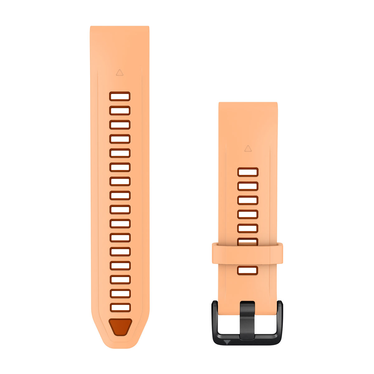 Bracelets de montre QuickFit 20, Silicone rose orange/orange automnal pour  Fenix 9 Pro - 43mm 
