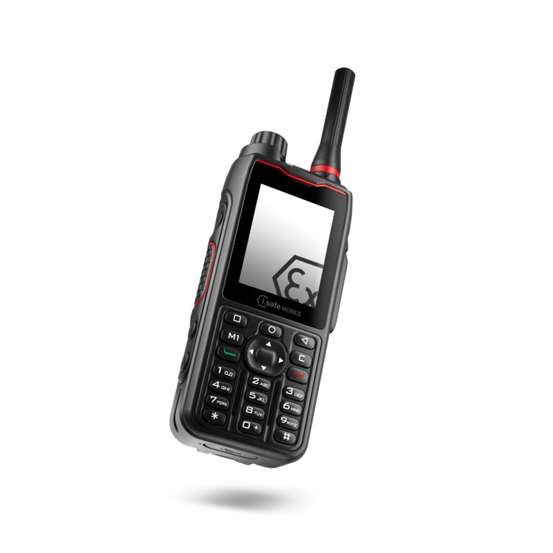 Radio 4G IS380.1 - ATEX Zone 1/21 - Push-to-Talk sur réseau cellulaire