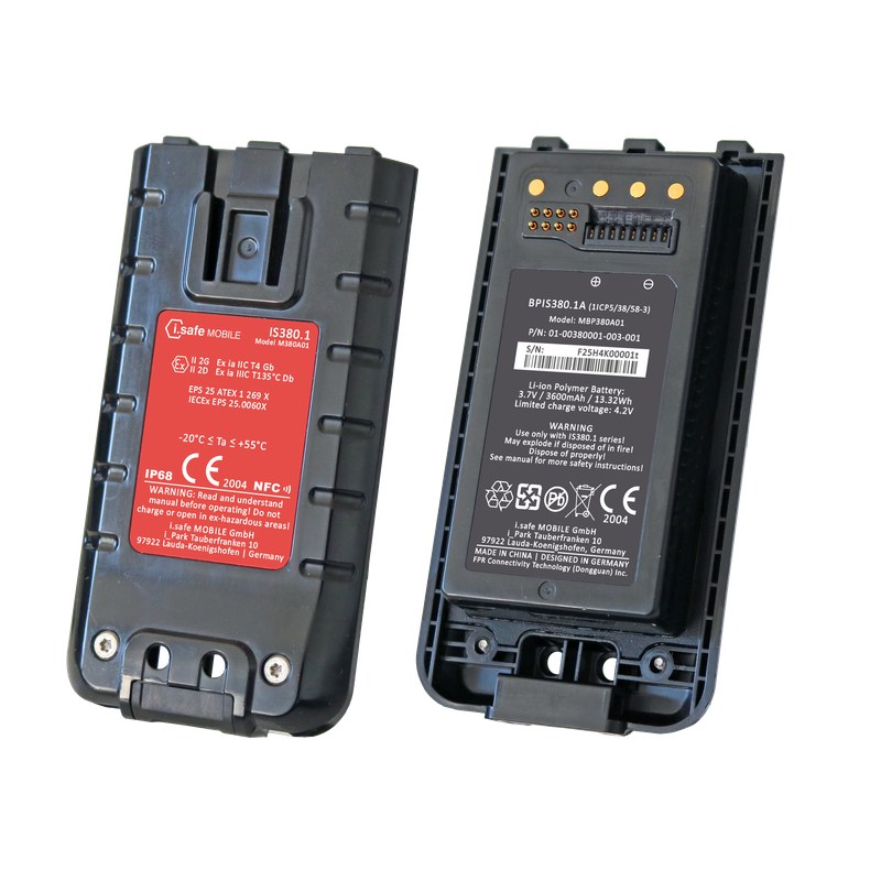 Radio 4G IS380.1 - ATEX Zone 1/21 - Push-to-Talk sur réseau cellulaire