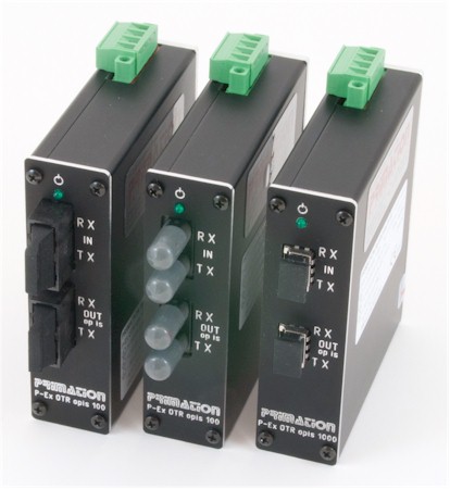 P-Ex transceivers with opis interfaces