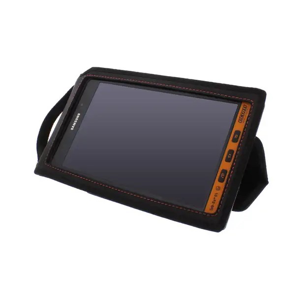 LC T05 X2 - Etui avec strap, sangle et rabat d'écran pour  Tab-Ex 05 DZ2 Wifi 