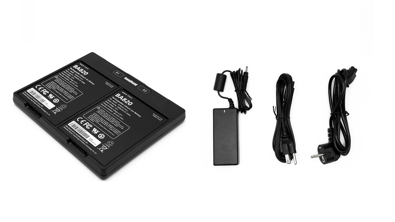 Chargeur double batterie avec câble EU/US pour  Tablette Algiz RT8 