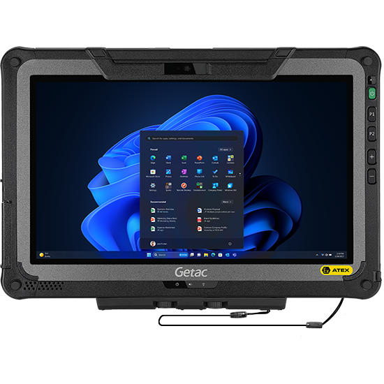 Tablette ultra-durcie certifiée ATEX Getac F110-EX