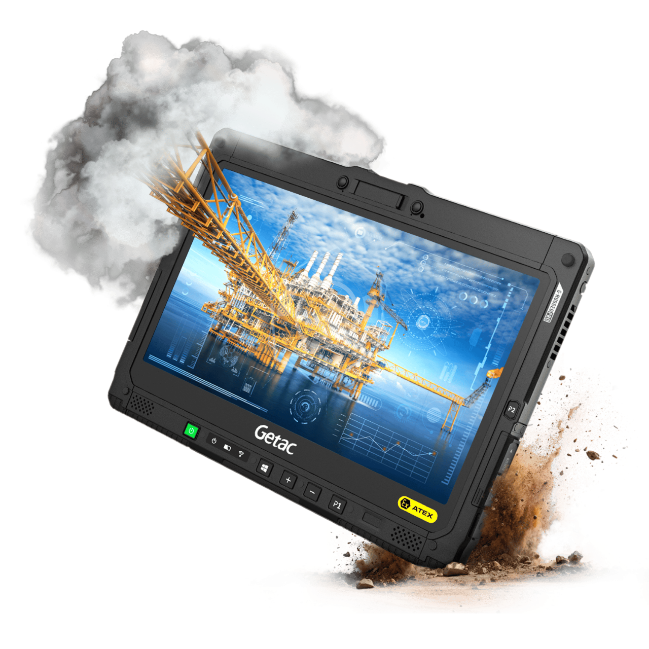 Tablette durcie ATEX Getac K120-EX