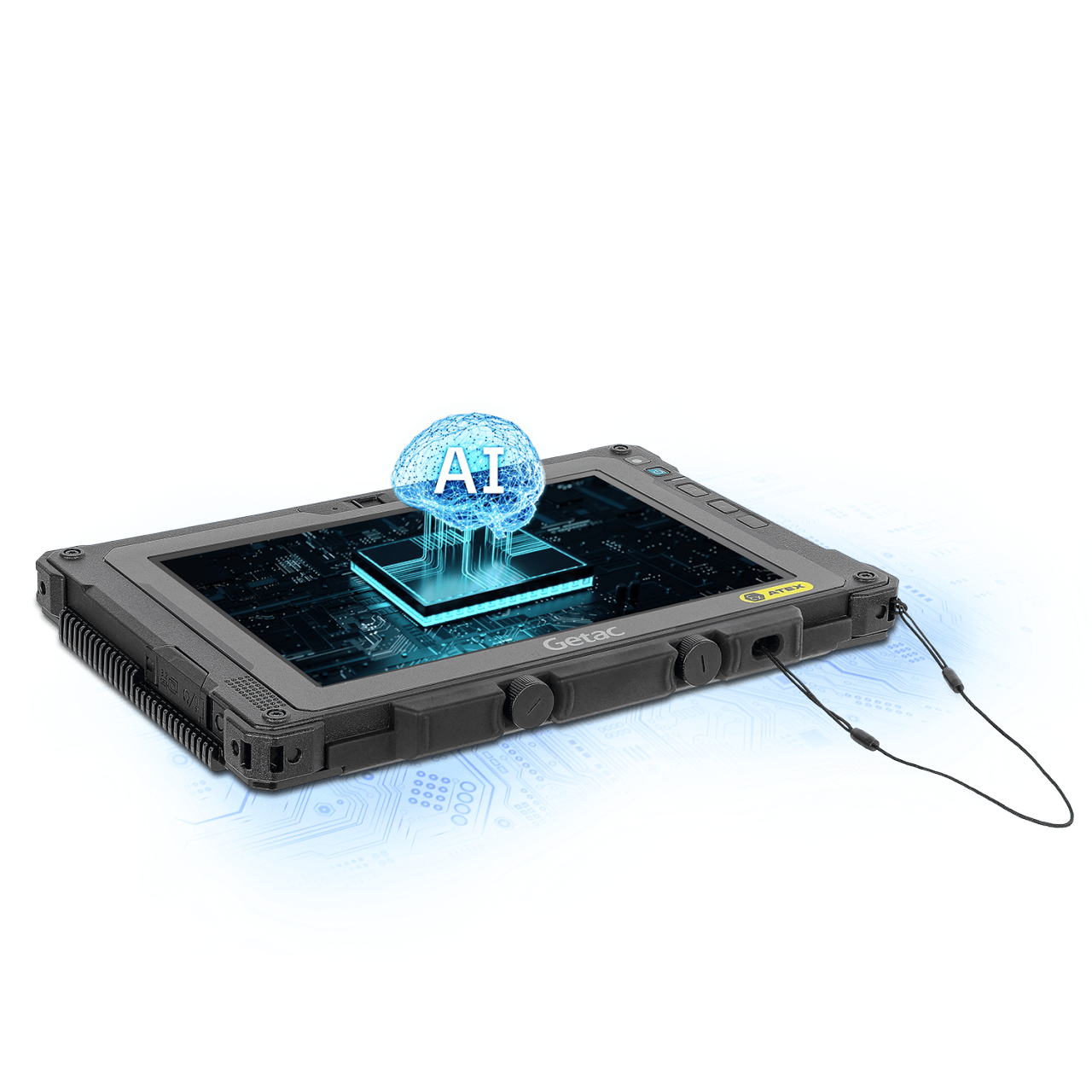 Getac ZX80-EX transformation numérique avec Edge-AI