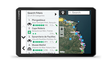 GPS Garmin Camper 895 8 pouces avec trafic en temps réel