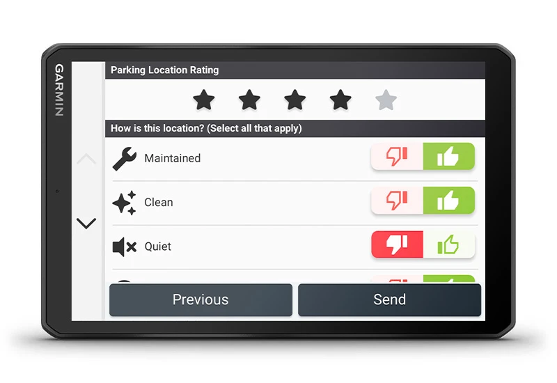 Garmin GPS dezl LGV820