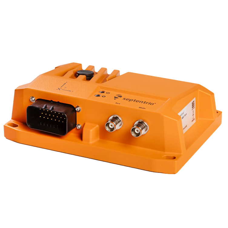 Septentrio AsteRx RBi3 Pro+ - Vue arrière boîtier IP69K renforcé