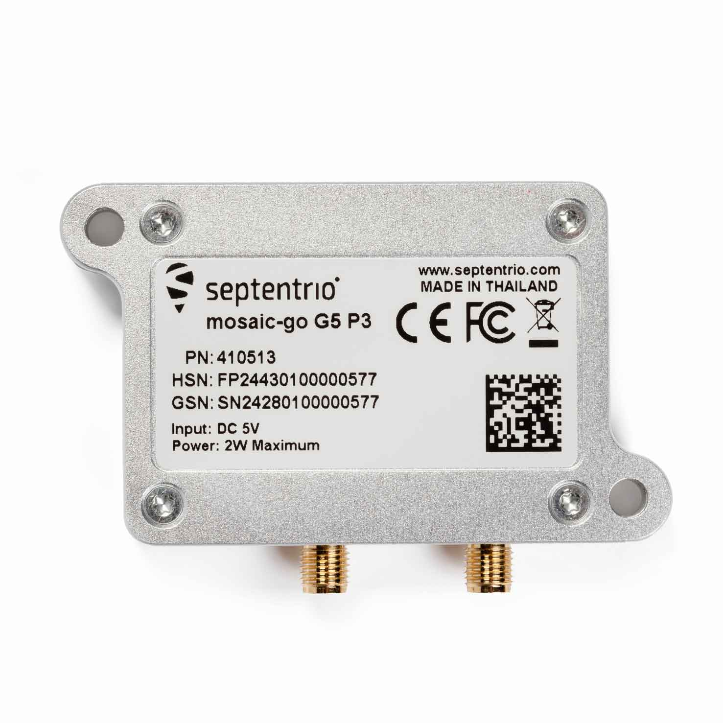Septentrio mosaic-go G5 P3
