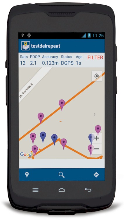 GPS Spectra Geospatial MobileMapper 50