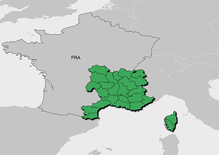 TOPO France v5 PRO - Sud-Est