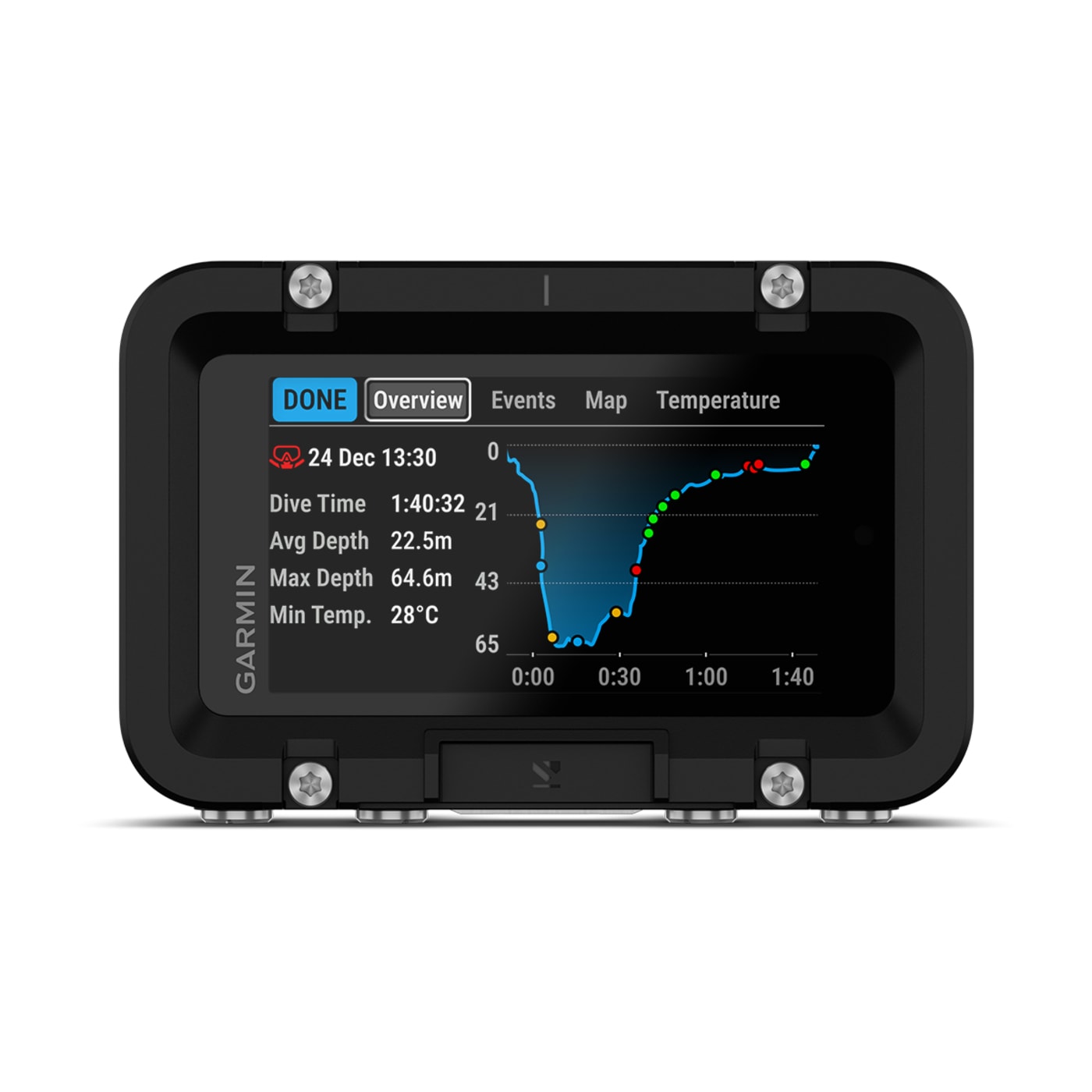 Ordinateur de plongée Garmin Descent X50i