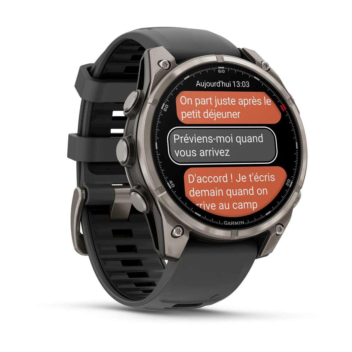 Montre Garmin fenix 8 Pro - 47 mm, Amoled