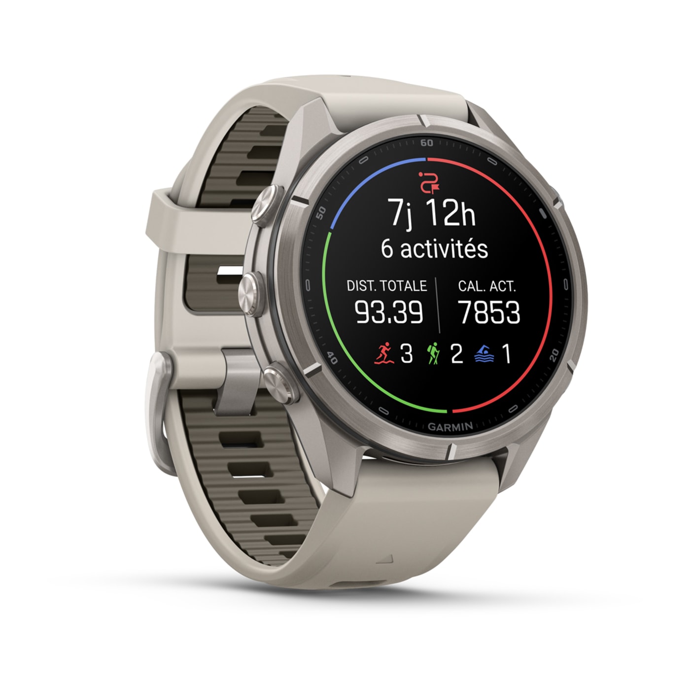 Montre Garmin fenix 9 Pro - 43 mm, AMOLED et inReach
