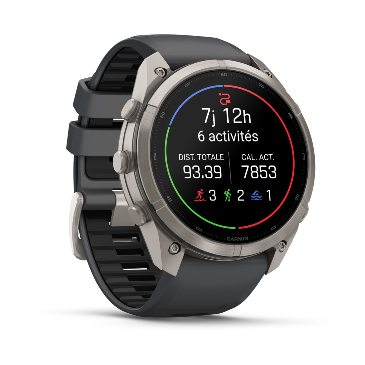 Montre Garmin fenix 9 Pro - 51 mm, AMOLED et inReach