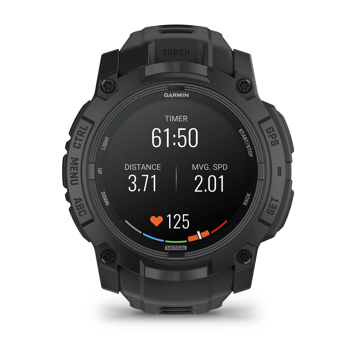 Garmin Instinct 3 AMOLED Tactical Edition - Écran AMOLED