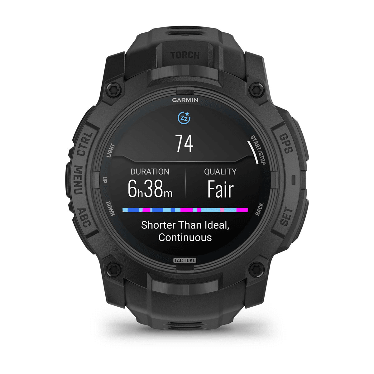Garmin Instinct 3 AMOLED Tactical Edition - Suivi de santé