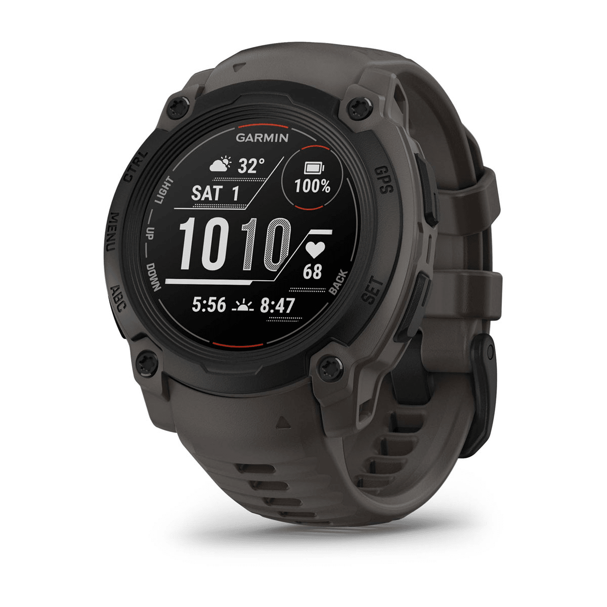 Montre Garmin Instinct E 40mm Noir - face