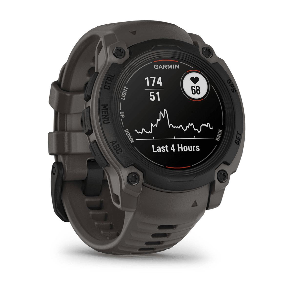 Montre Garmin Instinct E 40mm Noir - profil
