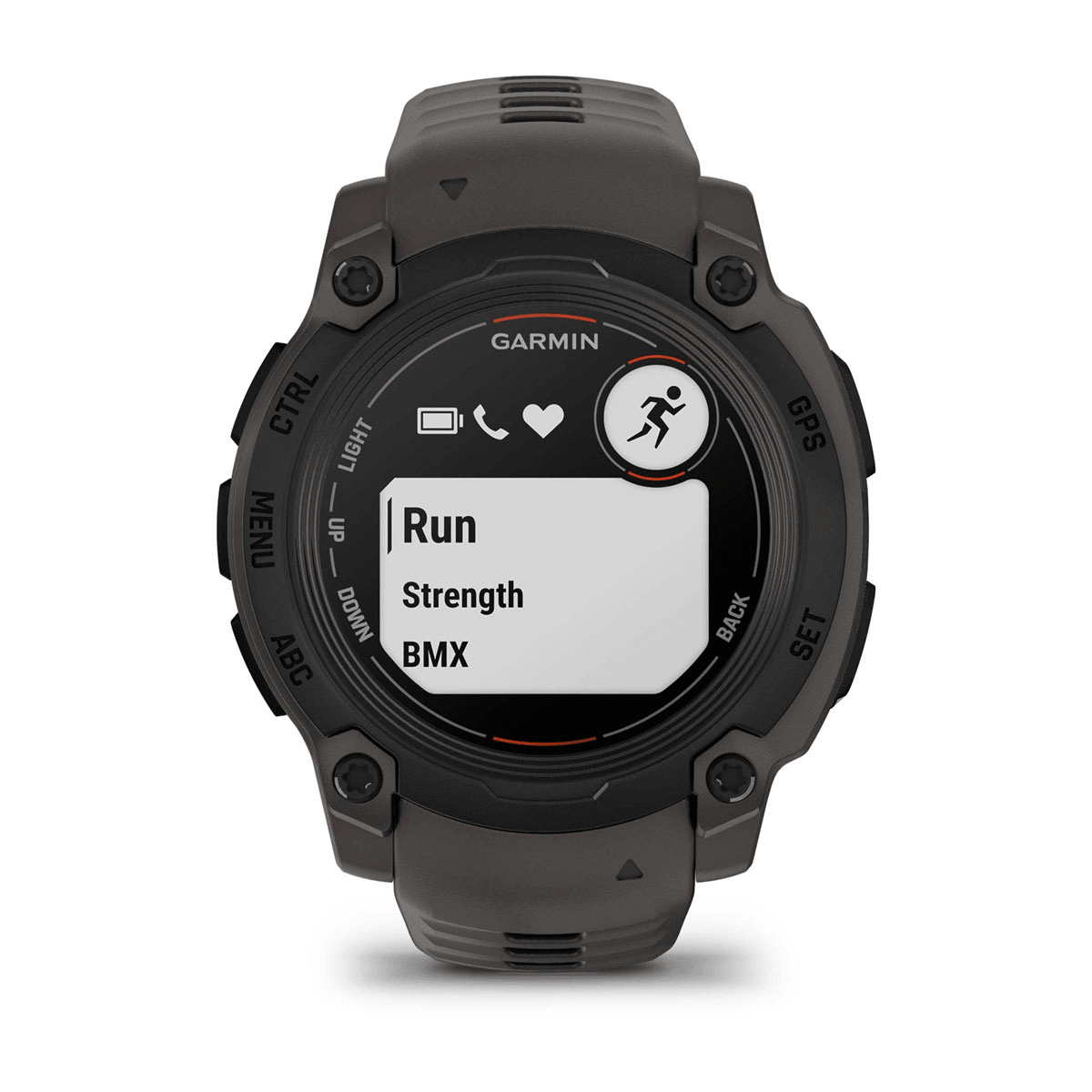 Montre Garmin Instinct E 40mm Noir - profil droit