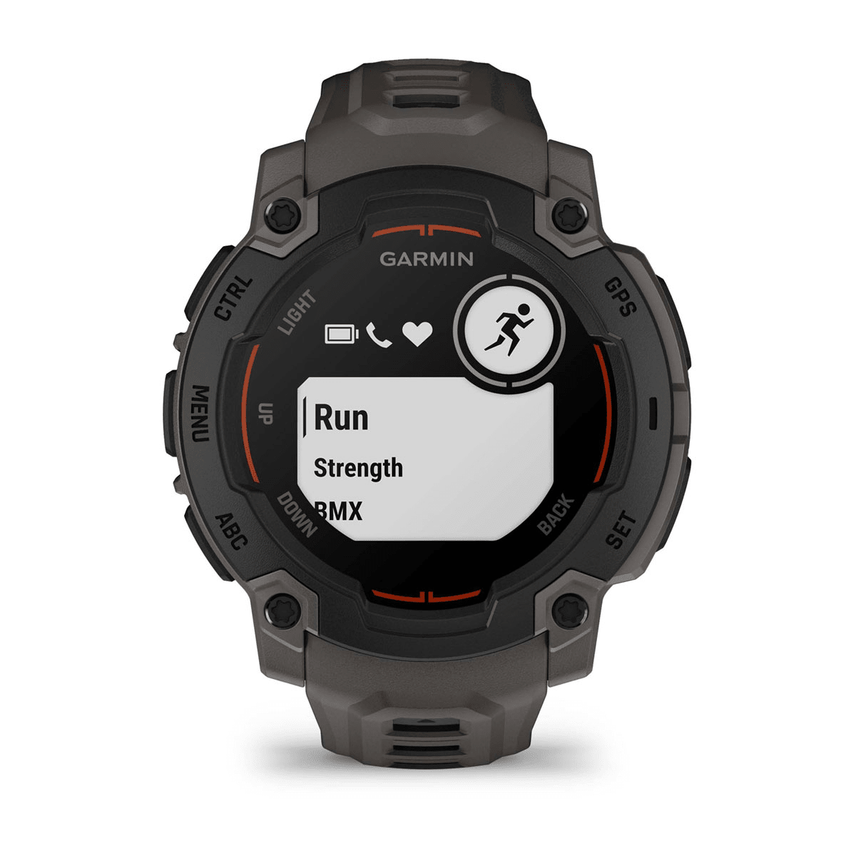 Montre Garmin Instinct E 45mm Noir - profil droit